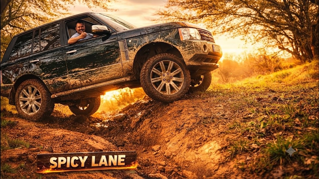 SPICY LANE! V8 SuperCharged Range Rover L322! #automobile #offroad #challenge