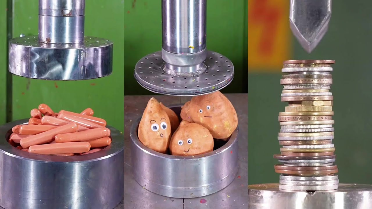 Top 100 Most Satisfying Hydraulic Press Crushes | Ultimate Crushing Moments Compilation #asmr