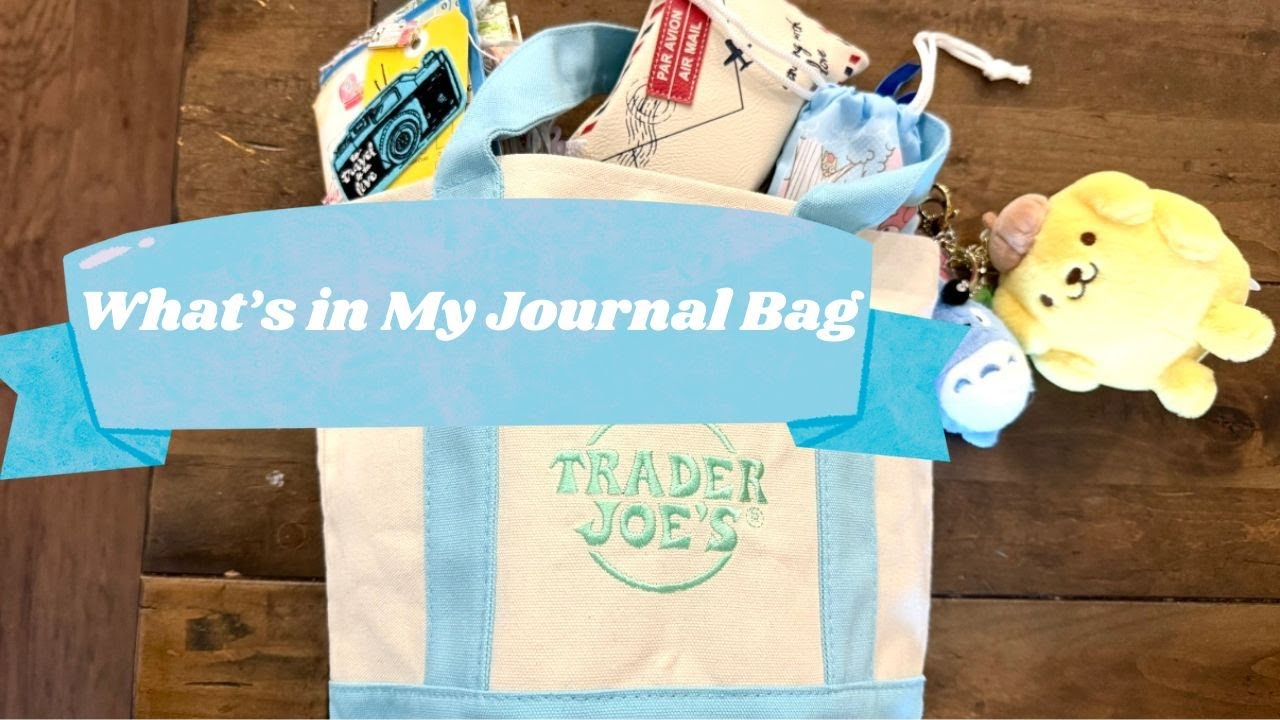 💕Что в моей сумке? Сумка-тоут для записей от Trader Joe's 💕
