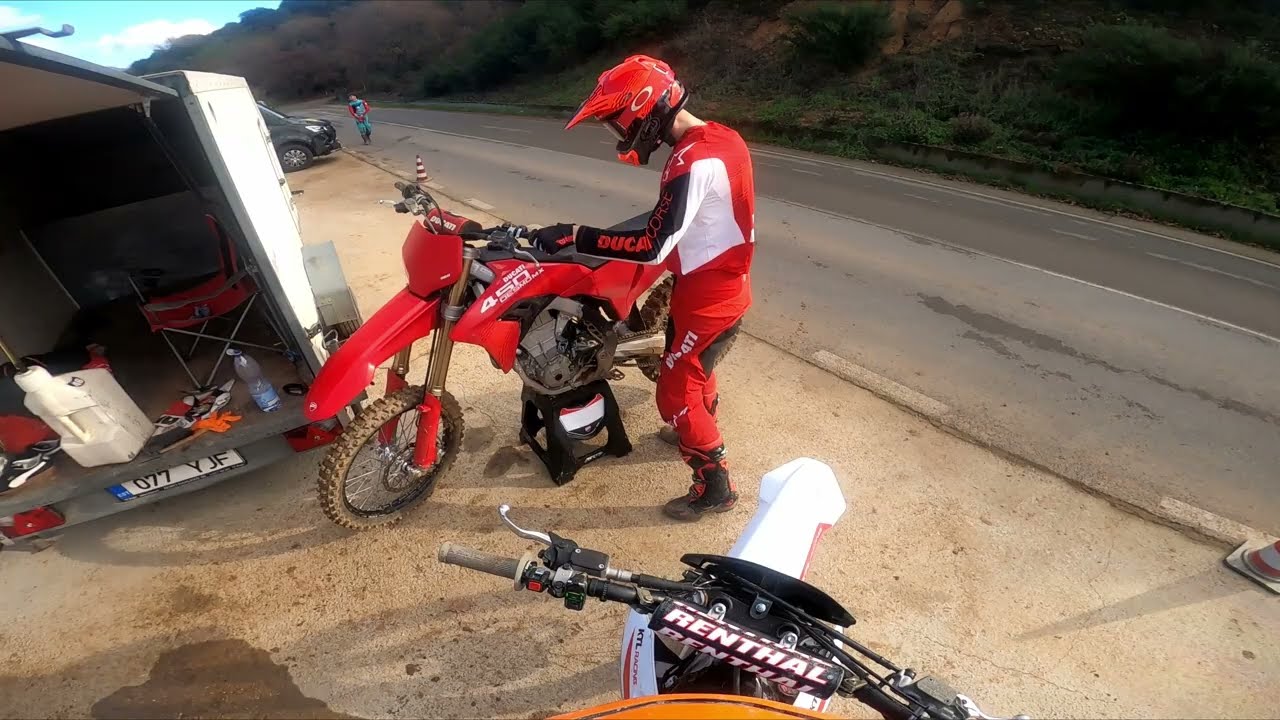 GoPro laps at Mx track in Sardinia, Italy