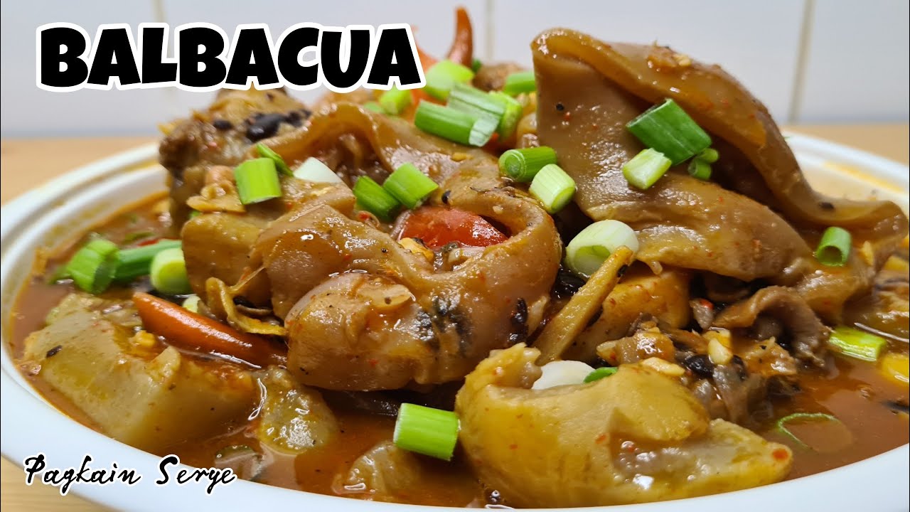 BALBACUA CEBU STYLE |BALBACUA BALAT NG BAKA, BUNTOT AT PATA |BALBACUA RECIPE |Pagkain Serye