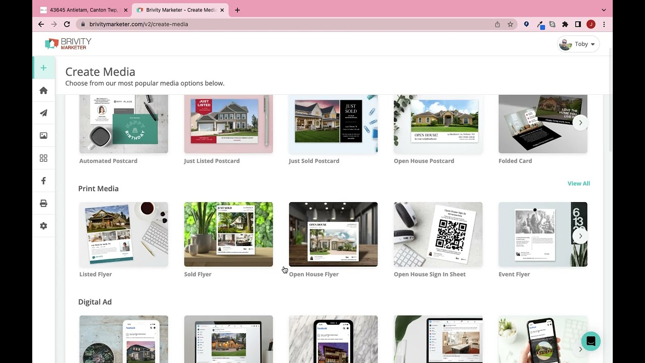 How to create Open House Sign In QR sheet Brivity
