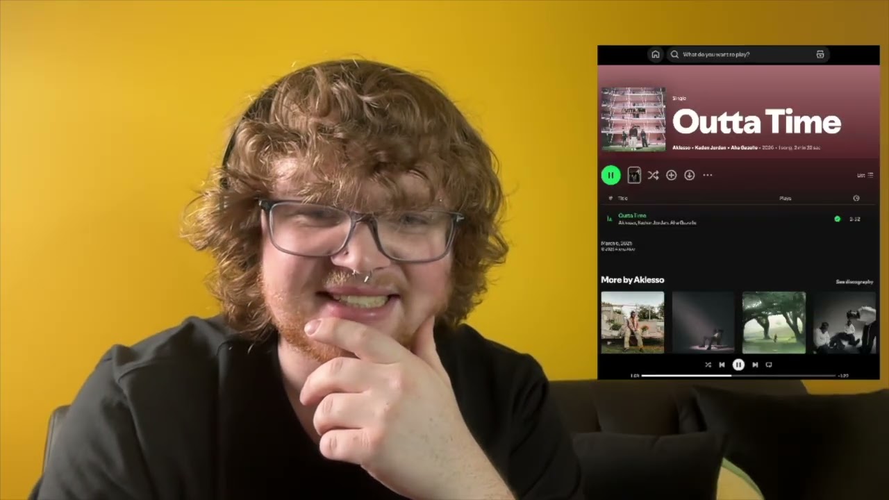 Outta Time -  Aklesso, Kaden Jordan & Aha Gazelle REACTION