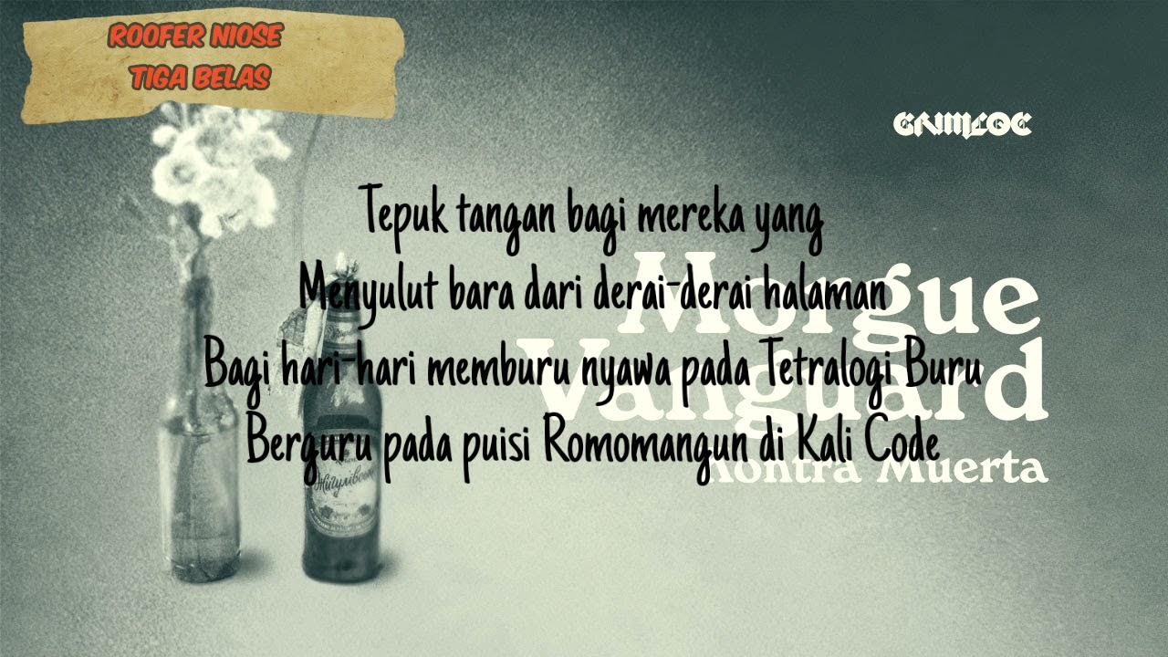Morgue Vanguard - Kontra Muerta Lirik