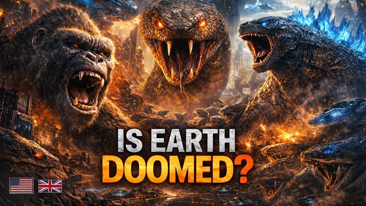 Kong Faces Hundreds of Giant Titanoboas to Save Godzilla — The Hidden Titan War Begins