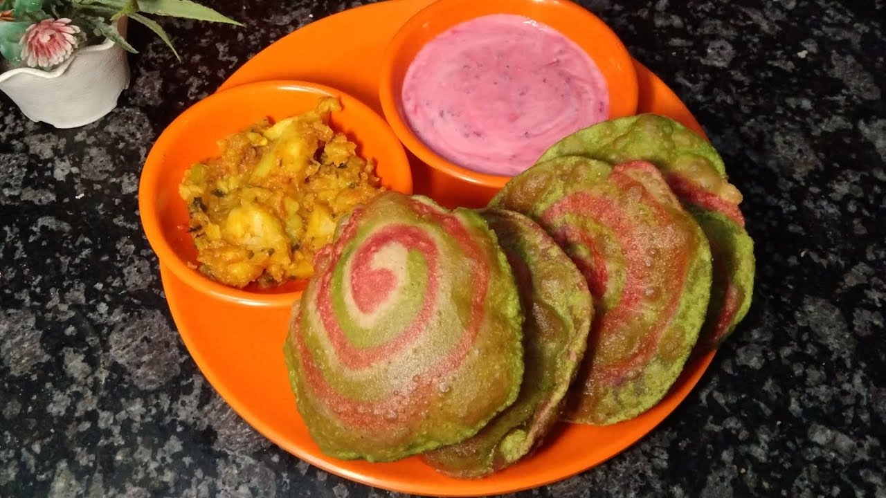 How to make colourful poori at home || Colourful poori recipe #likeandsubscribe #easyrecipe