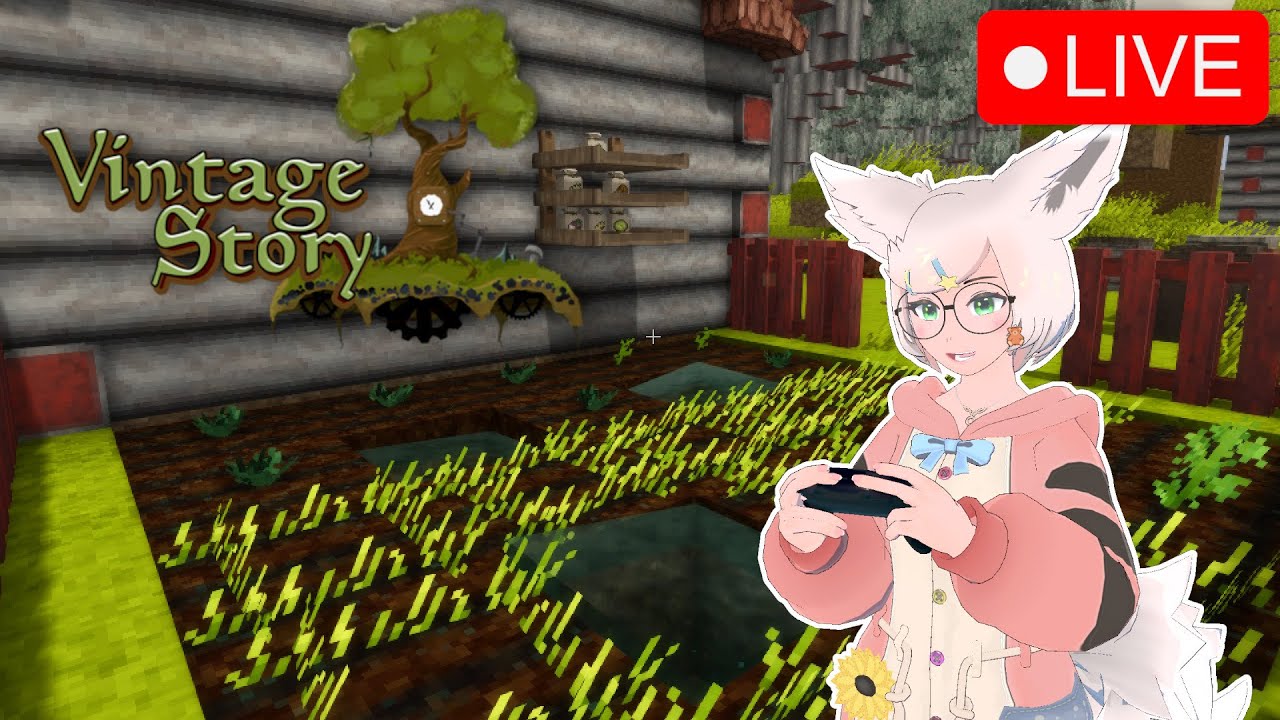 Cozy Fox Lays a Quiet Dirt Road for Future Trade | Vintage Story RP LIVE