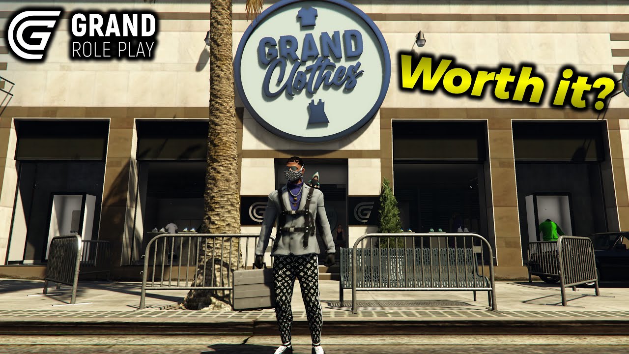 Reviewing the New Clothing Stores in Grand RP.. is it Worth it??