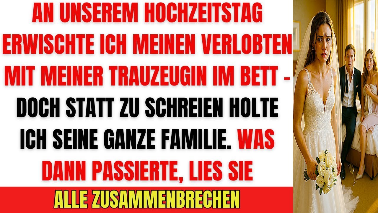 Ich erwischte meinen Verlobten mit meiner Trauzeugin &ndash; an UNSEREM Hochzeitstag!