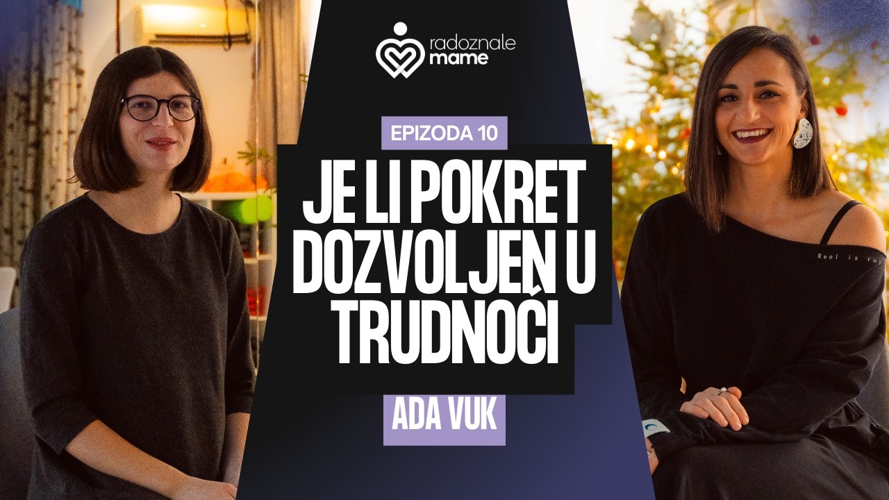 Pokret u trudnoći: povjerenje u tijelo i podrška ženama | Ada Vuk, učiteljica pre/postnatal joge