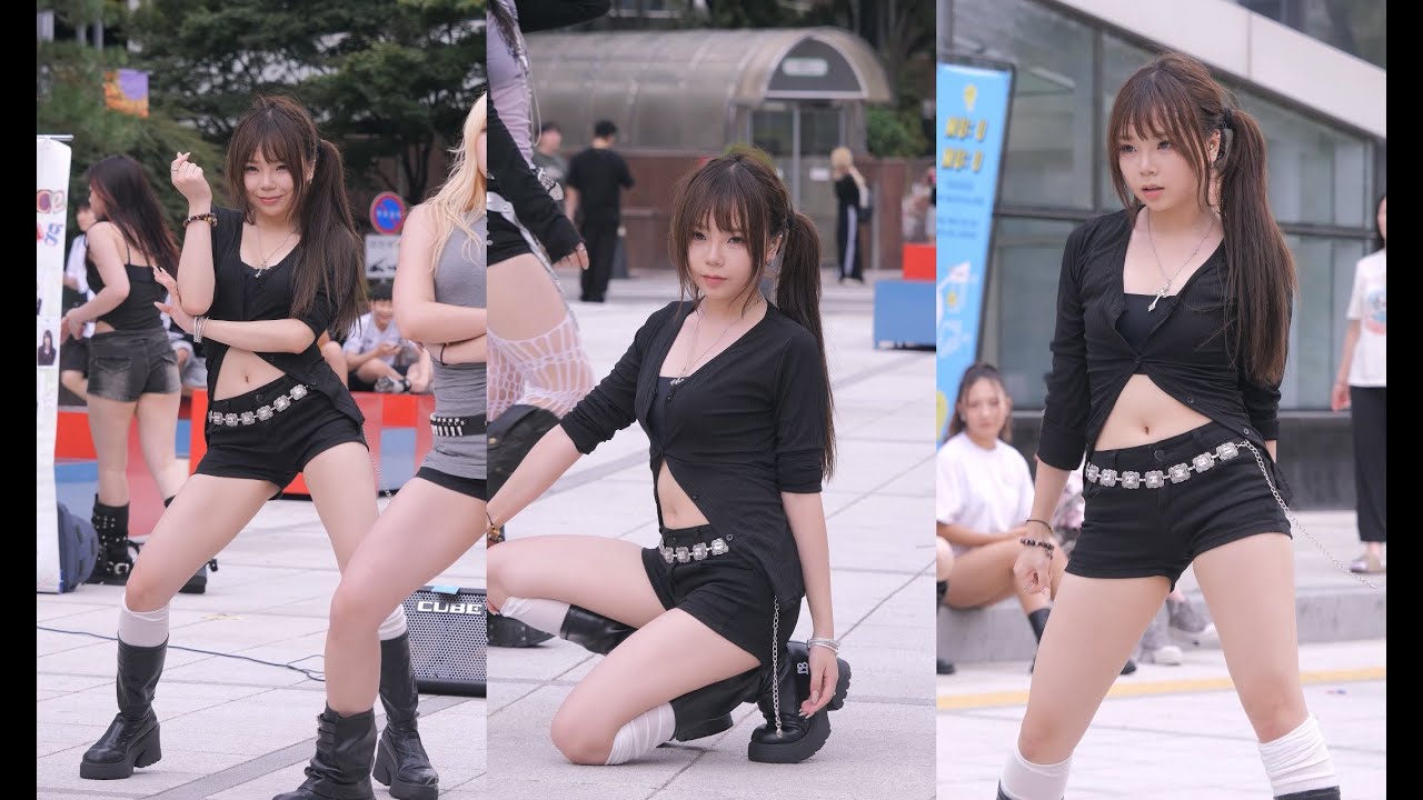 250907 댄스팀 소!왓 (So! whatt) - Abracadabra & Dirty Work (여영) 직캠 [신촌 스타광장 버스킹]