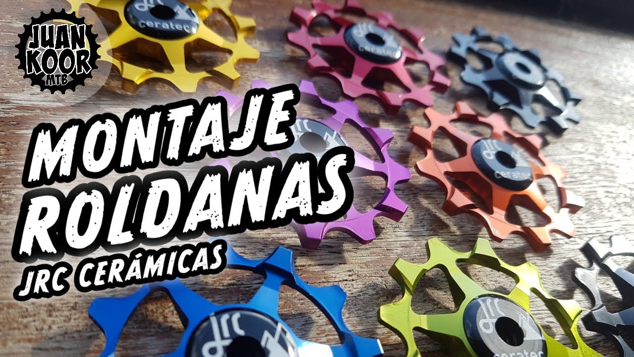 MONTANDO ROLDANAS ⚙️ CERÁMICAS JRC PARA CAMBIO SHIMANO XT👌