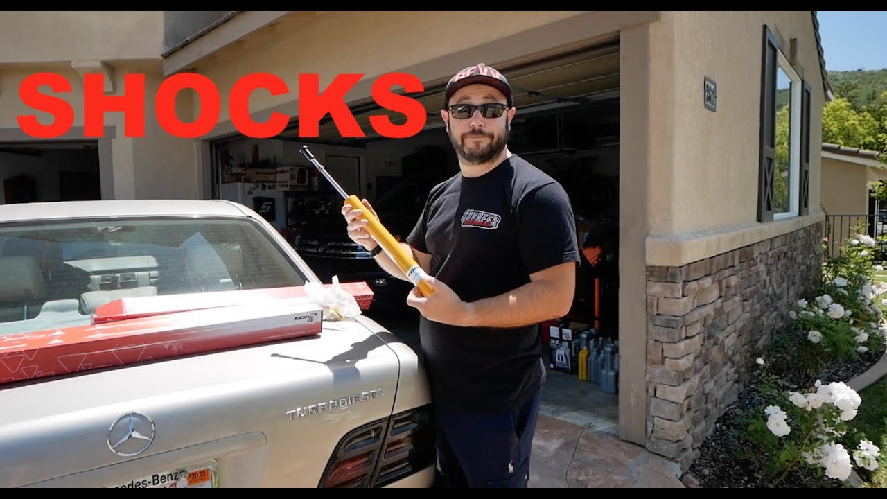 Installing Koni Shocks on my Mercedes Benz E300d