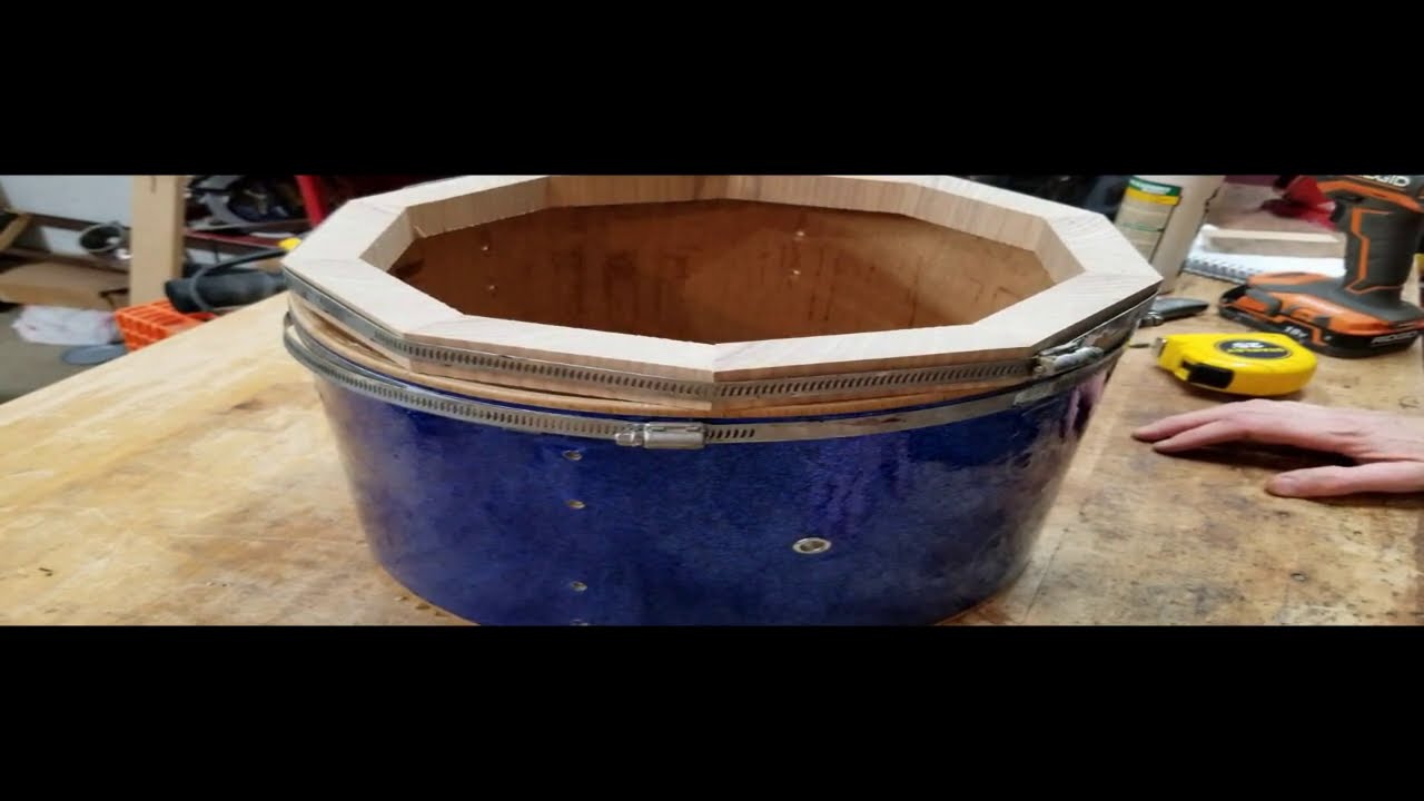 Restoring an Old Sears Drumset: Part 4: From Warped to Round