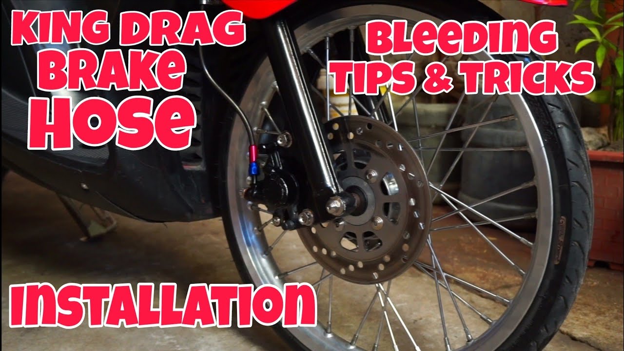 King drag Brake hose, Stock caliper bleeding techniques MotobasicPH