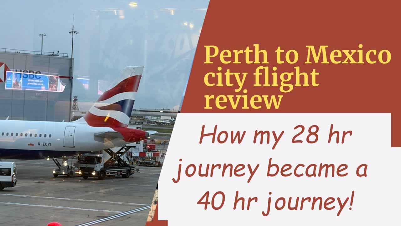 Perth to Mexico City Flight Review-Qantas One World airlines #flightreview 