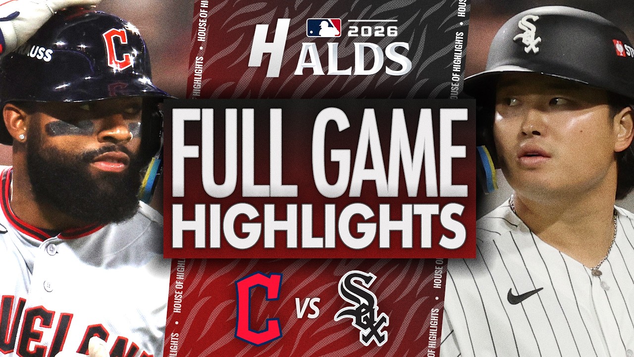 Cleveland Guardians &mdash; Chicago White Sox: ЛУЧШИЕ МОМЕНТЫ 4-ГО МАТЧА | 8 октября 2026 г., Плей-офф МЛБ