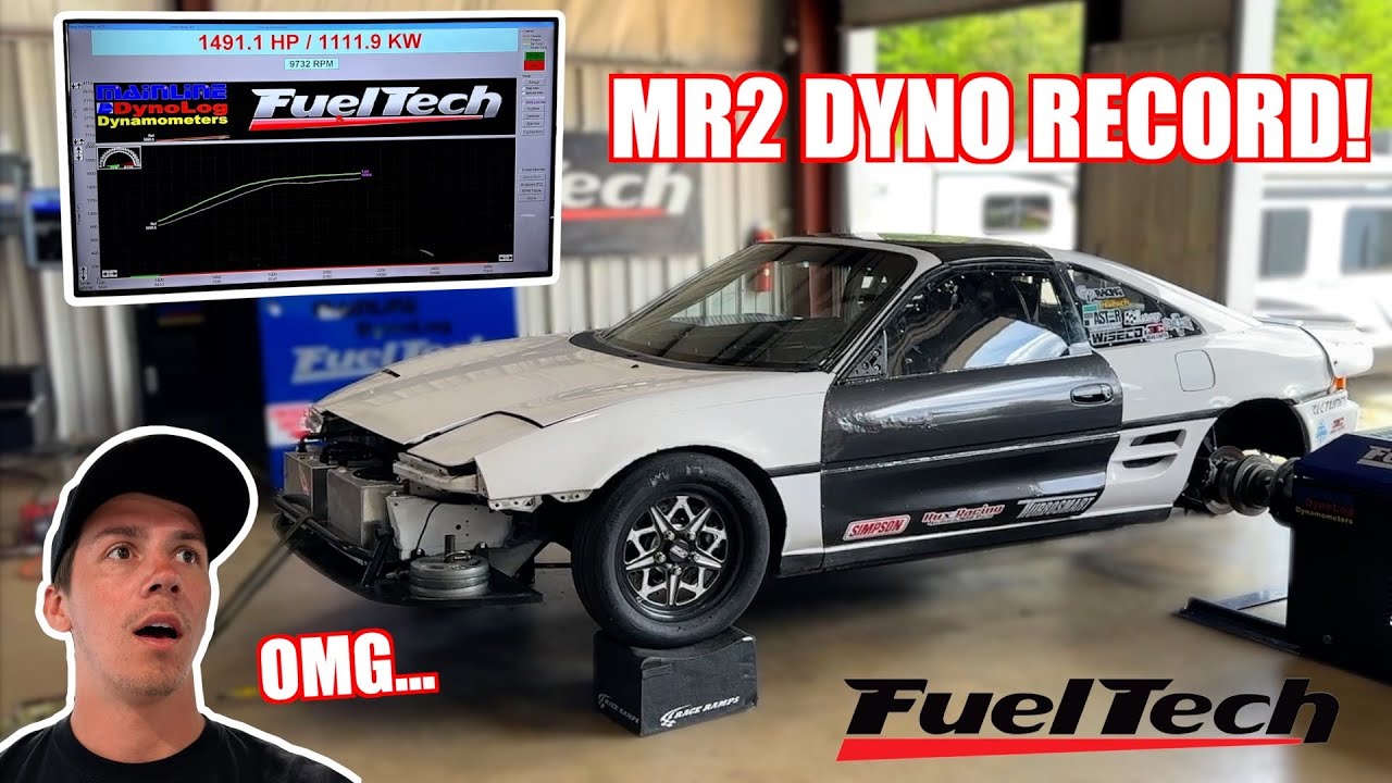 Methanol K24 Mr2 On The Dyno - The Most Power We Have EVER Made!