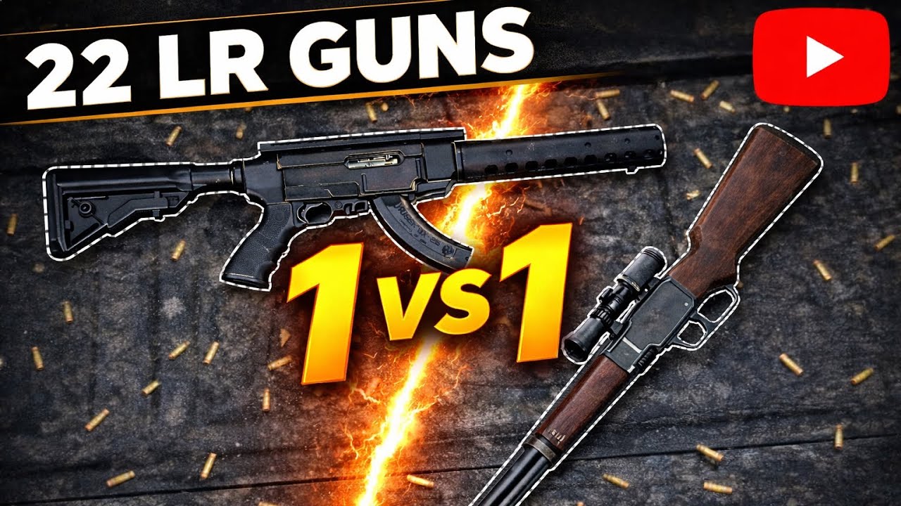 We did a 1v1 challenge with .22’s