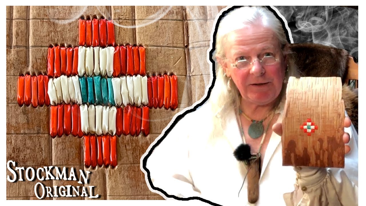 Basic Quillwork on Birch Bark Tutorial