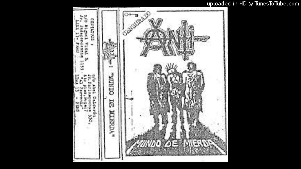 ANTI. MUNDO DE MIERDA. Demo Tape. 1990