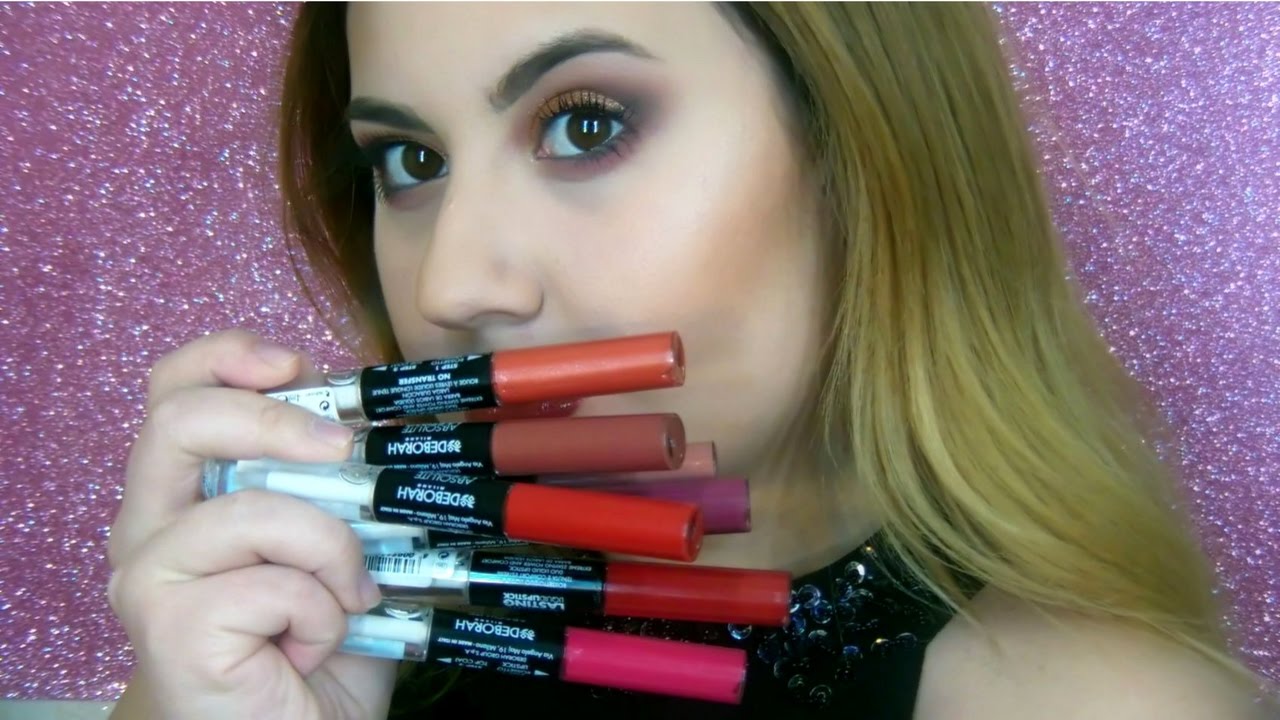 DEBORAH ABSOLUTE LASTING LIQUID LIPSTICK proviamole insieme! Test and tell