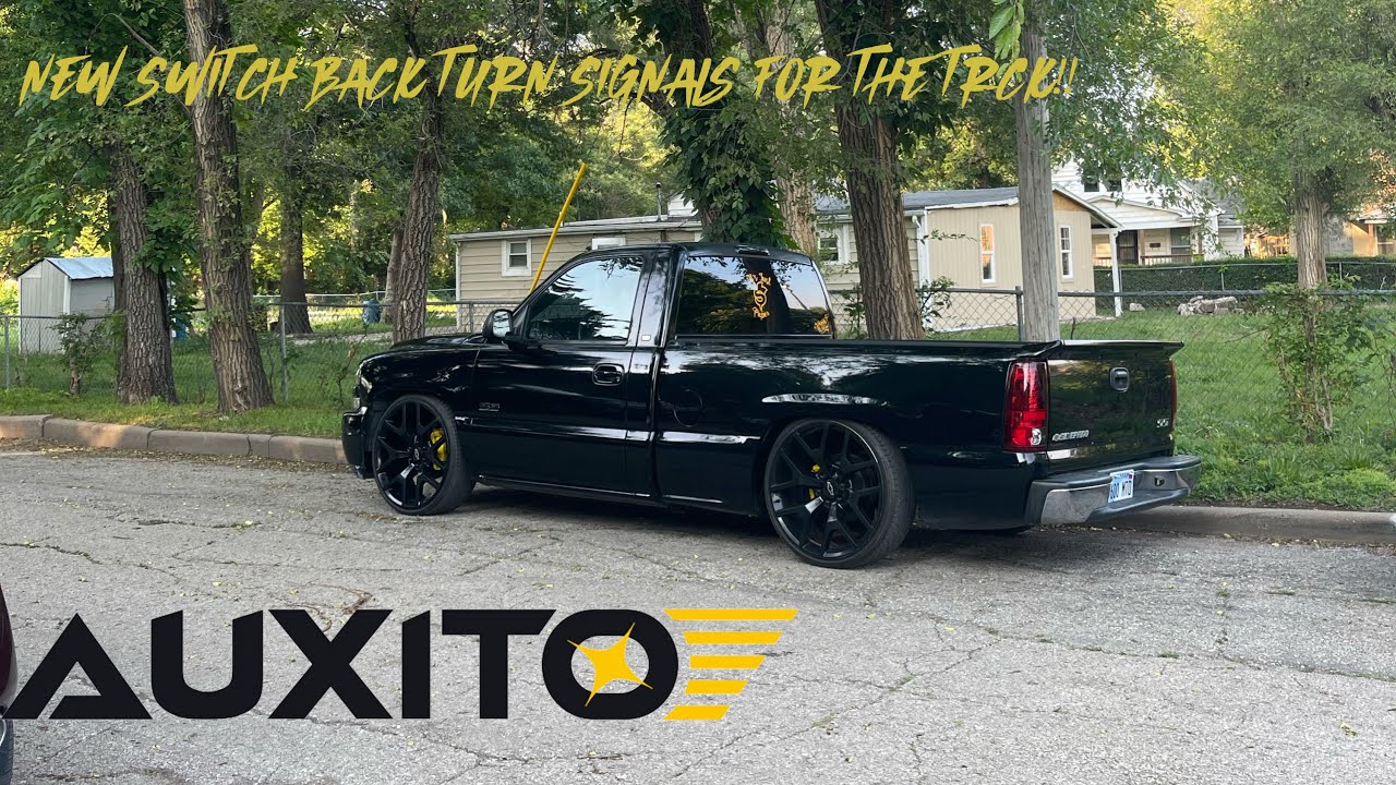 AUXITO 3157 Switchback LED Turn Signal Light Bulb for 2004 Chevrolet Silverado 1500