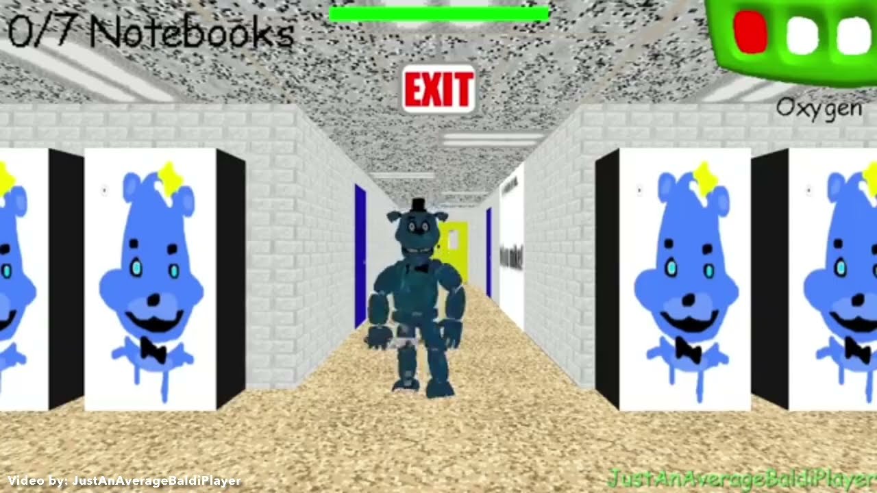 The Sprinting Bear5 | Baldi’s Basics mod (Reuploaded) (credit: JustAnAverageBaldiPlayer)