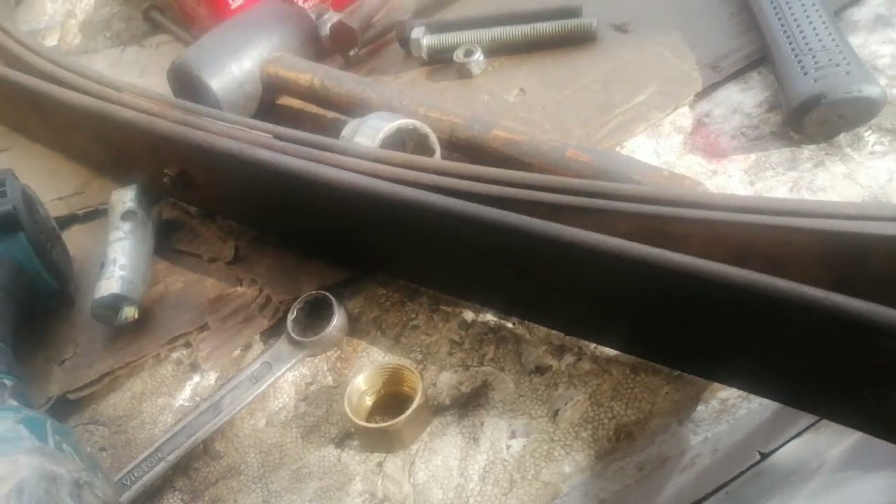 Montaggio silent block balestra  Suzuki Samurai sj413, da MicheleExpert!!