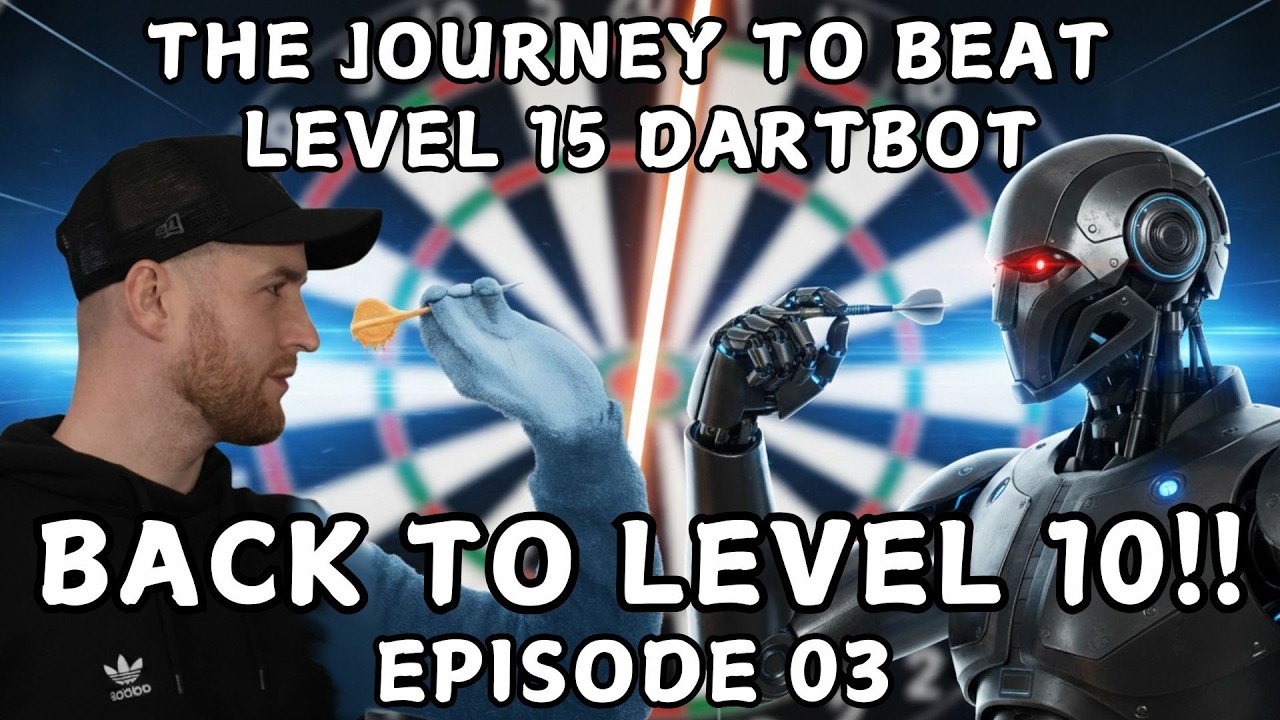 The Journey to beat Dartbot Level 15 - But we are back at level 10!!! Episode 03