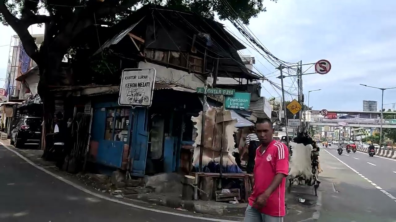 From Tanah Abang To Pejompongan Via Jl. Mas Mansyur, Petamburan, Slipi, Toll Dalam Kota.