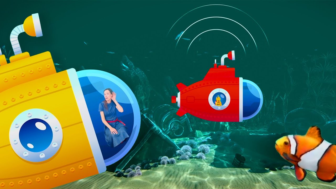 Met een duikboot naar de bodem van de zee, ga je mee? 🤿 🐟 Kinderliedje 🎵