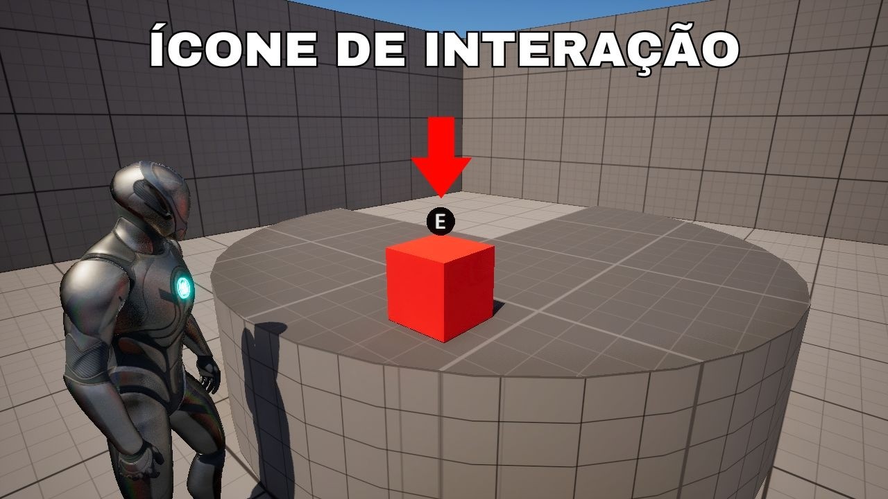 COMO CRIAR ÍCONES 3D de INTERAÇÃO na Unreal Engine 5