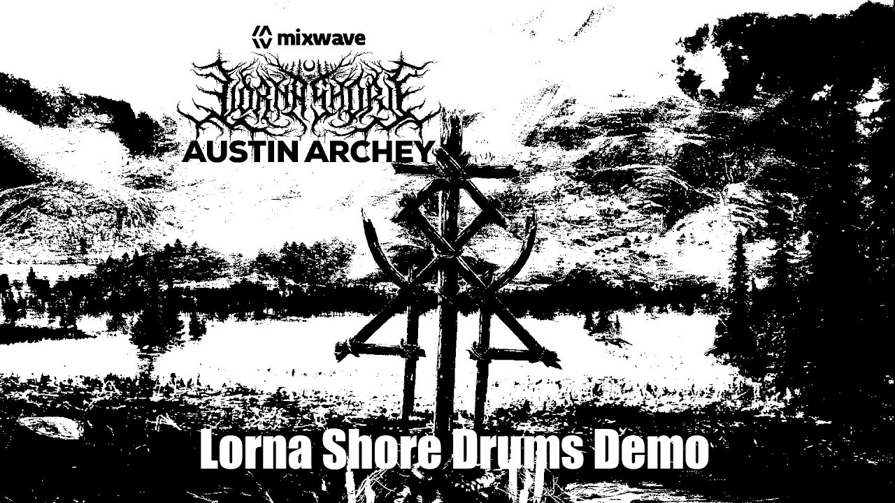 Lorna Shore drums demo - Misery System instrumental cover