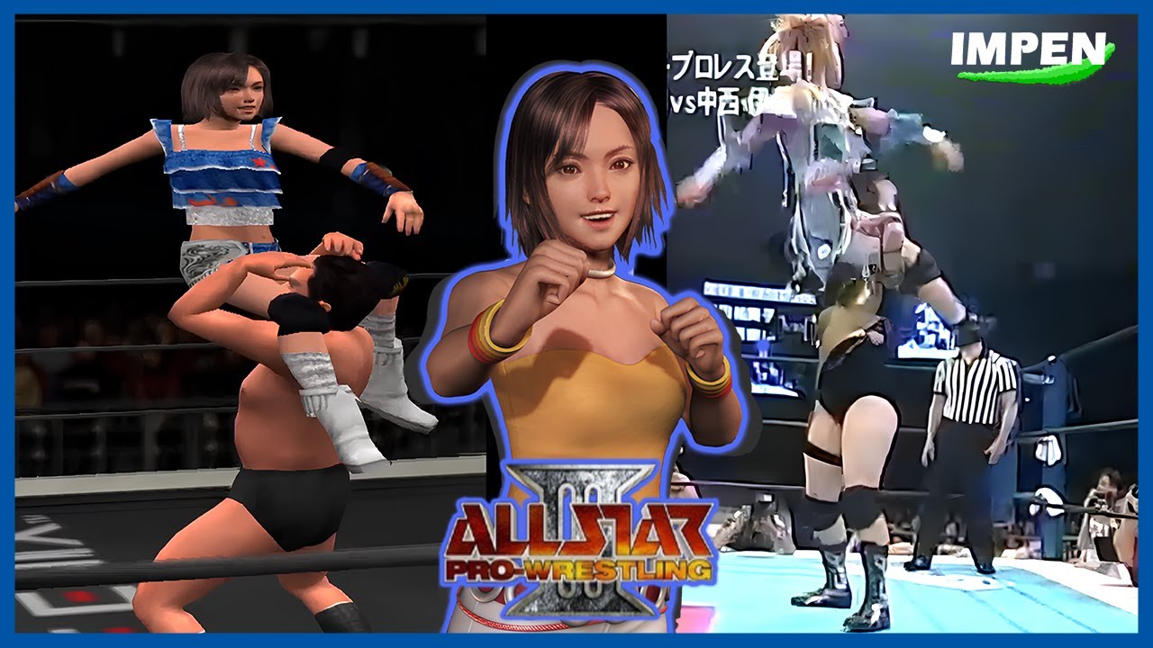 日向葵ムーブセット VS リアルレスラー｜オールスター・プロレスリングIII