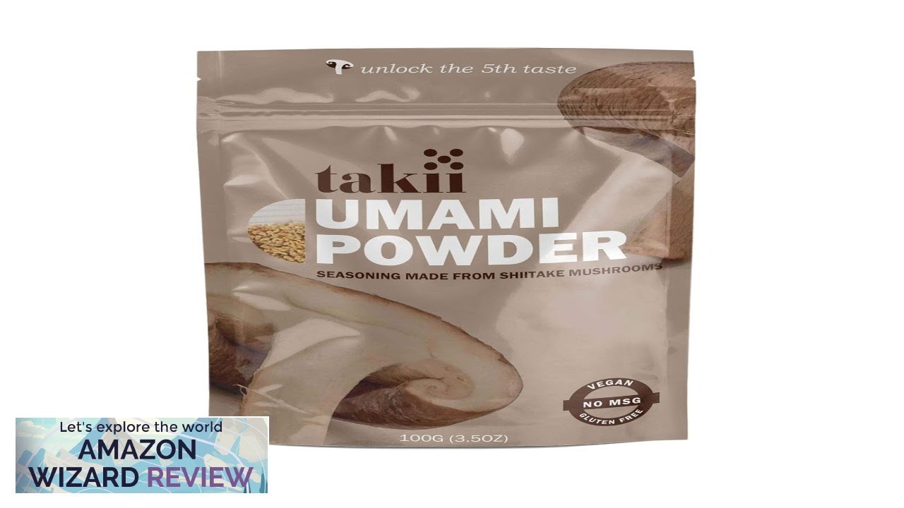Takii Umami Powder Made from Shiitake Mushrooms Add Instant Flavor and Depth Review
