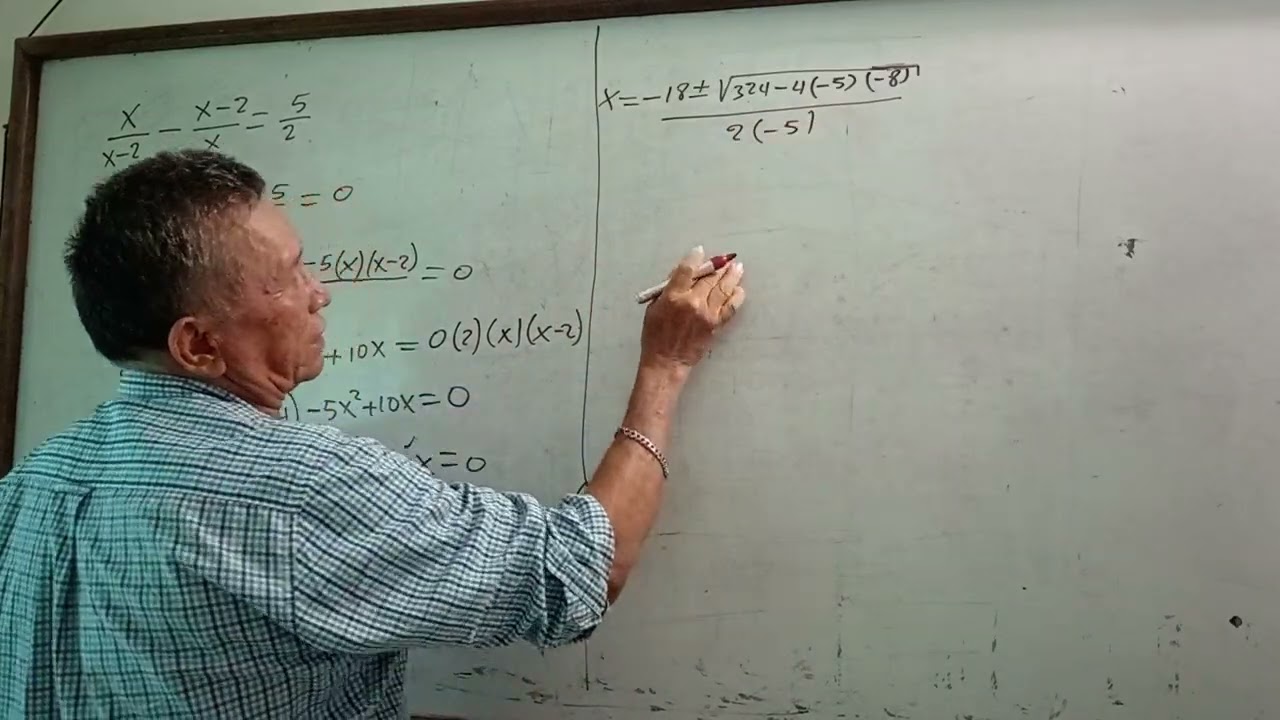 Solución de ecuaciones con fraccionarios