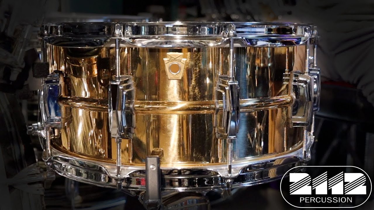 Ludwig Polished Bronze Supraphonic Snare Drum 6.5x14