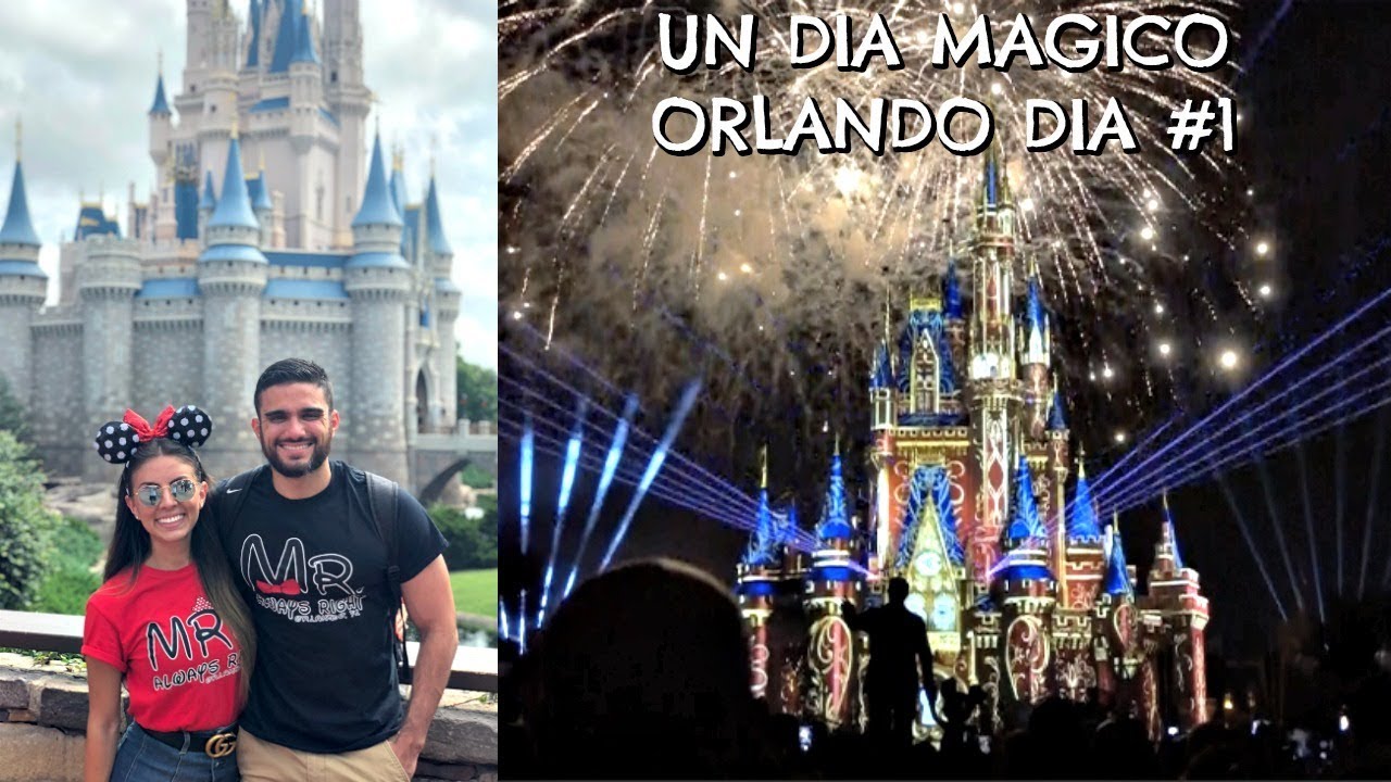 VLOG | Un canal inspirador 🙏🏻 | Dia #1 en Orlando Magic Kingdom ❤️