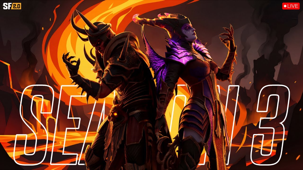 SEASON 3 RANK PUSH | SCARFALL 2.0 LIVE | LATE NIGHT CHILL STREAM
