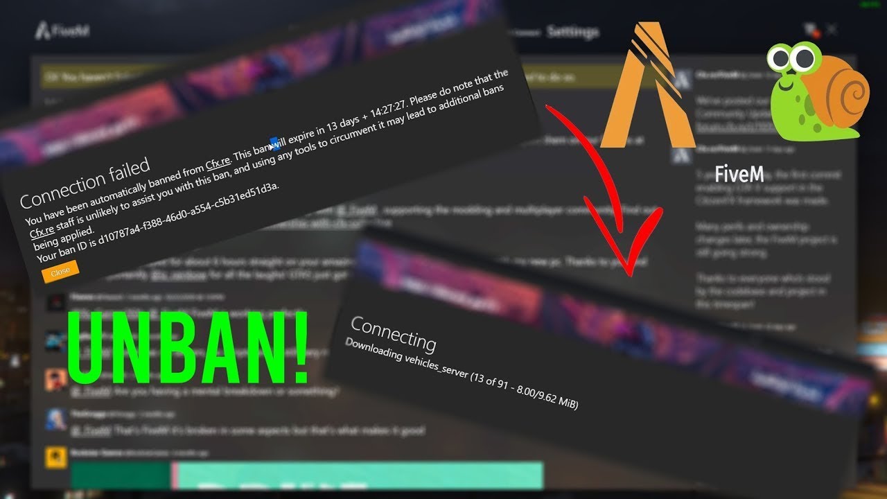 FiveM Unban Global en 30 seconde maximum inédit