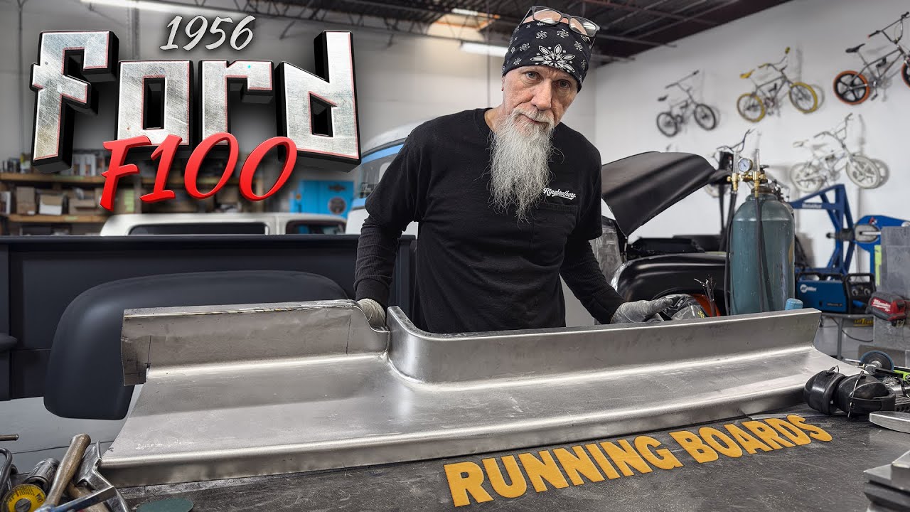 Stepping Up the '56: Custom Running Boards for the F100 (Ep.7)