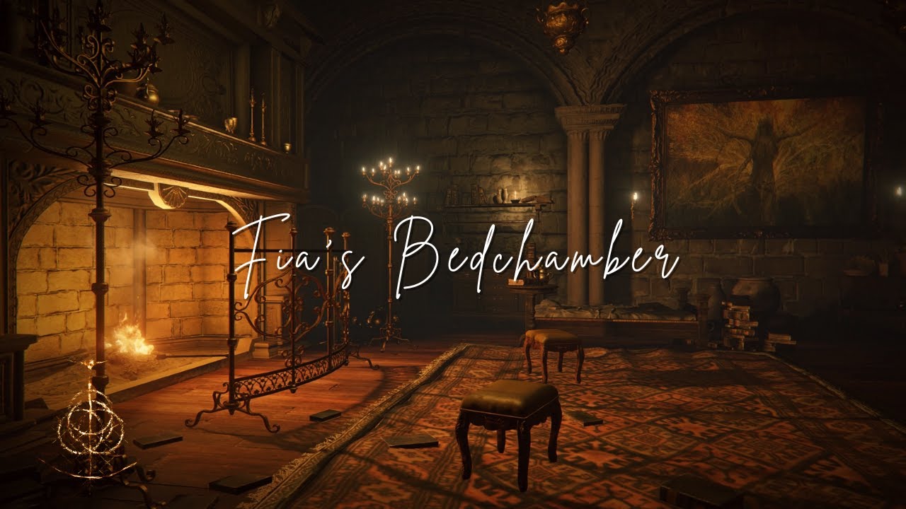 Elden Ring • Fia's Bedchamber + Ambience 🎵