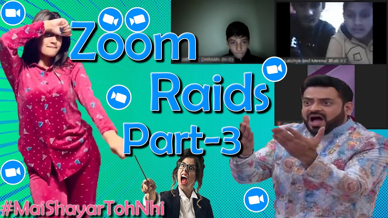 SHAYARI IN ONLINE CLASS | ZOOM RAIDS PART-3 | Skyriser