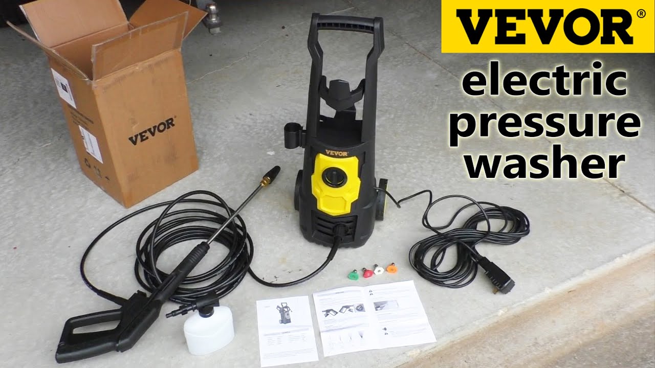 the BEST Electric Pressure Washer VEVOR 2000 psi Power