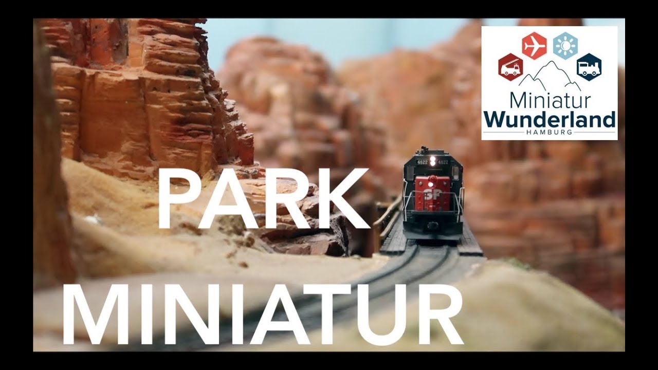 Park MINIATUR WUNDERLAND (HAMBURG) -  największa makieta modelarstwa kolejowego