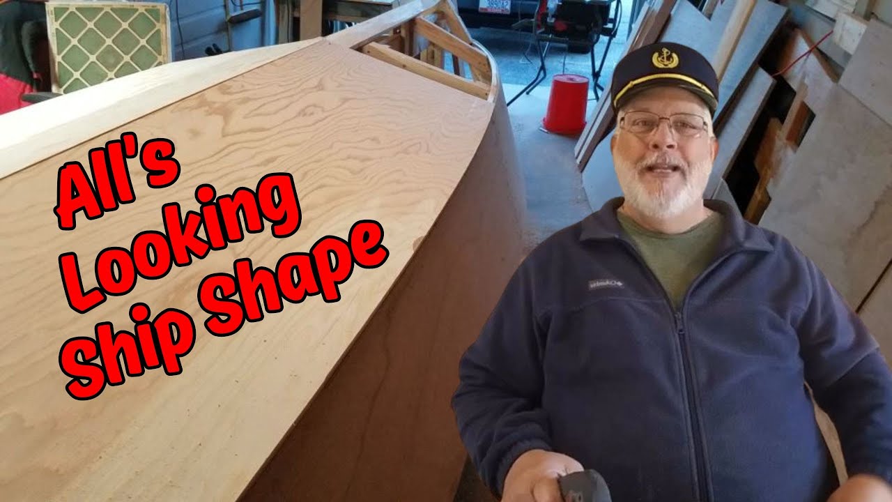 Panga 12: Attaching Marine Plywood to Hull - DIY Robalo Panga #diyboat