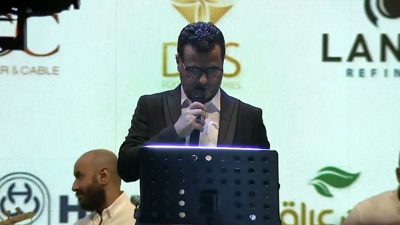 حفل سعدون جابر و عبدالقهار زاخوي في اربيل امام الرئيس مسرور البارزاني