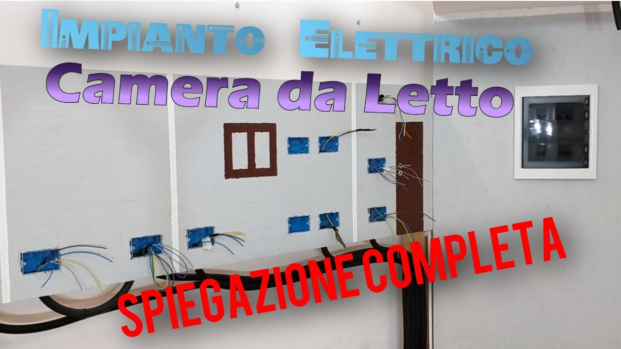 Come Realizzare l'impianto elettrico di una camera da letto