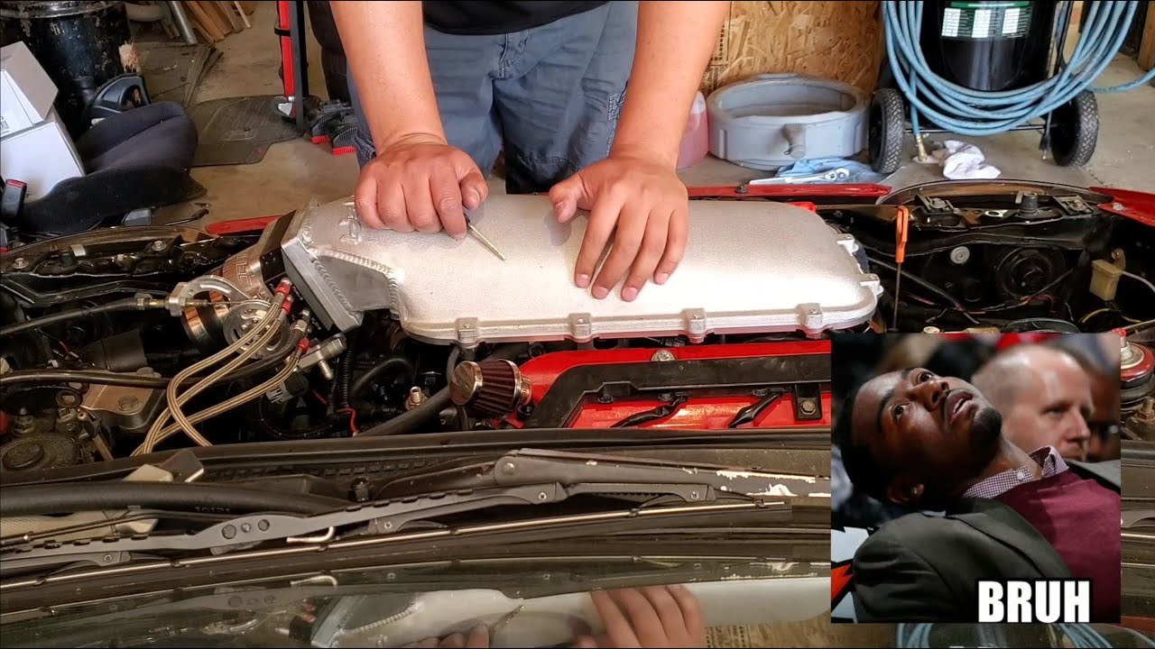 Holley EFI Manifold on J Series Honda Del Sol Install